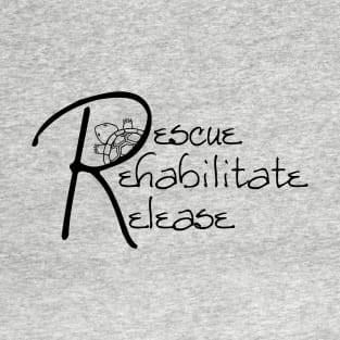 Turtle Rescue, Rehabilitate, and Release T-Shirt